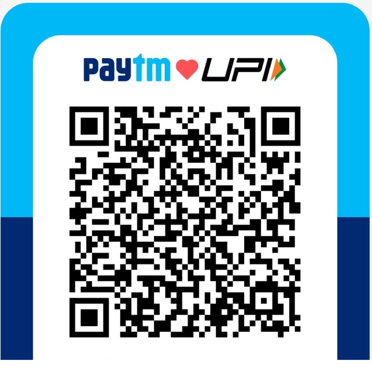 UPI QR code for paying teleprompter.fun